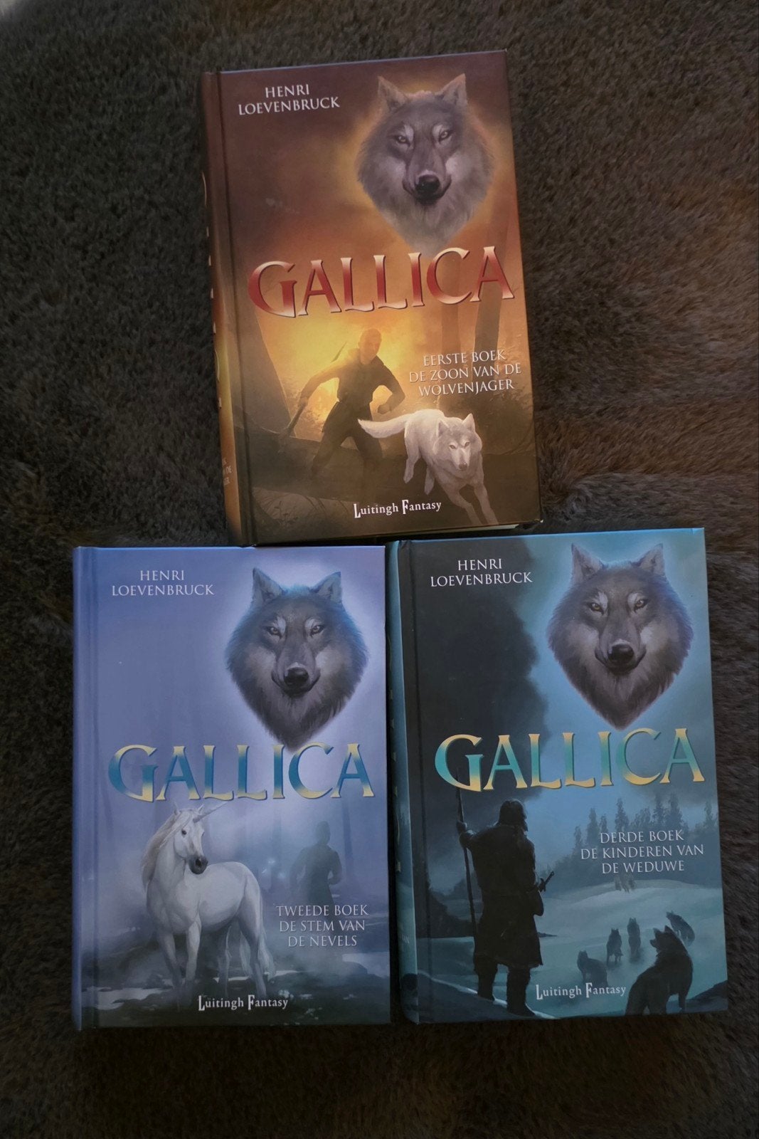 Gallica Trilogie - Henri Loevenbruck (Fantasy Boeken), Ophalen of Verzenden