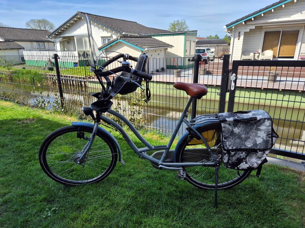 Sparta damesfiets met kinderzitje, Ophalen, Gebruikt, Sparta, Versnellingen