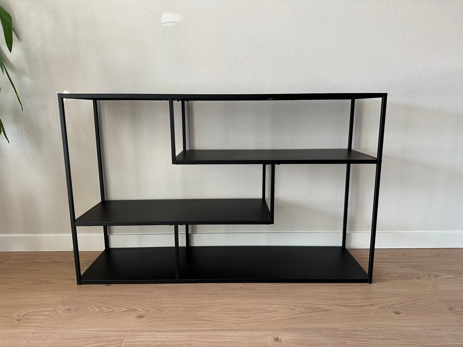 Dressoir/kast metaal zwart, Huis en Inrichting, Ophalen, Gebruikt, 100 tot 150 cm, Metaal