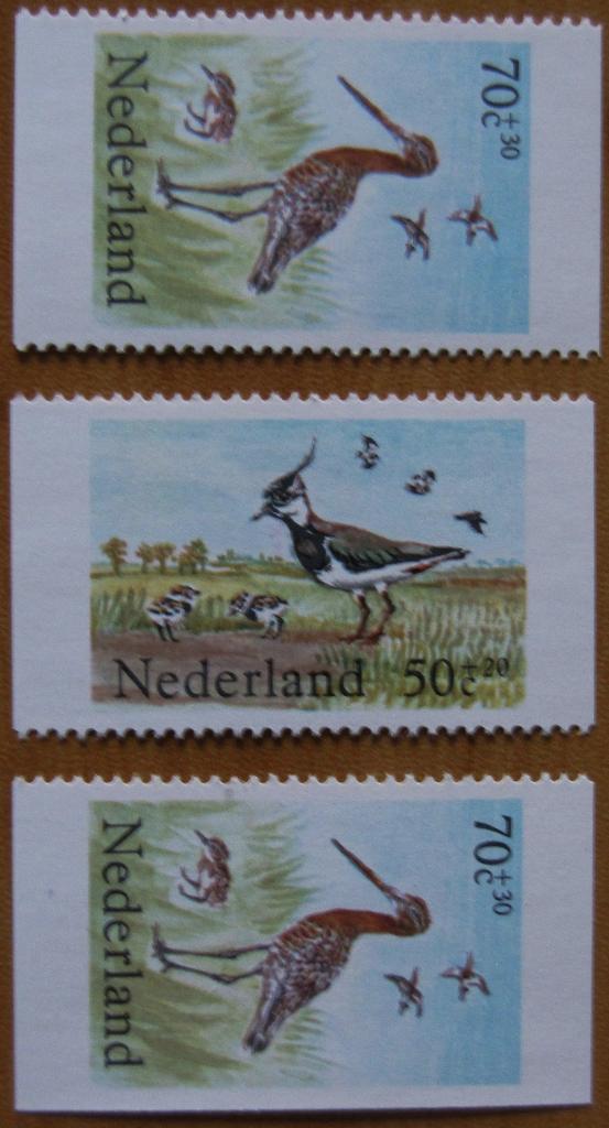 Nederland 1305a-1305c serie uit Pb zomerzegels, weidevogels., Postzegels en Munten, Postzegels | Nederland, Verzenden, Postfris