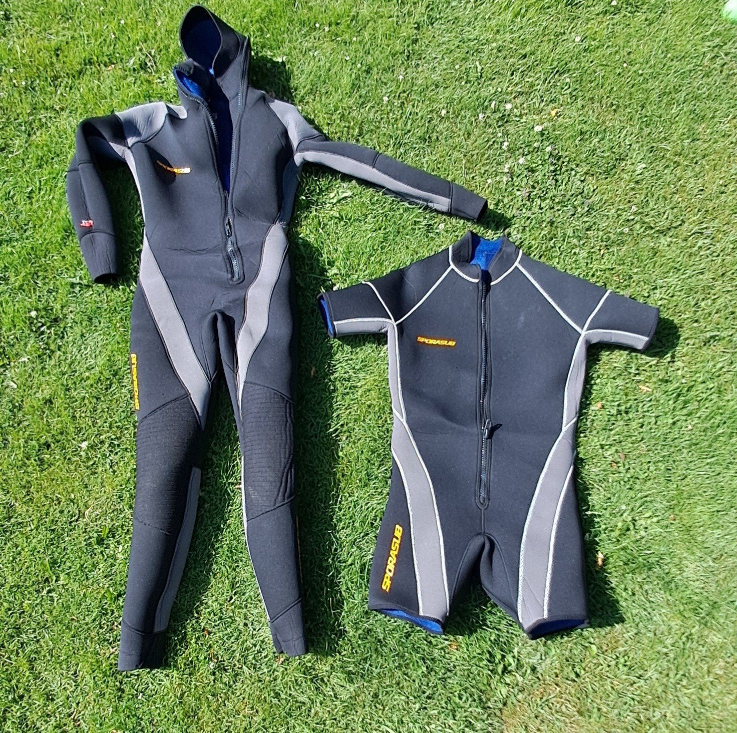 Sporasub 7mm Wetsuit met Bovenpak - Maat 5.5, Ophalen, Gebruikt, Duikpak