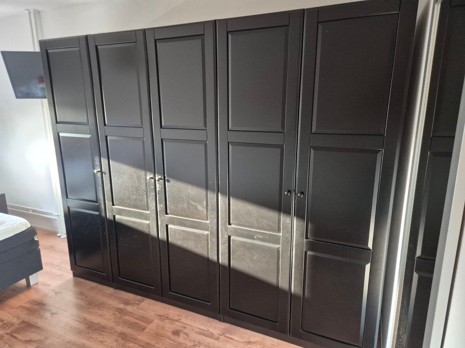 5 deurs kast, Huis en Inrichting, Kasten | Dressoirs, Ophalen, Gebruikt, Met plank(en), 200 cm of meer