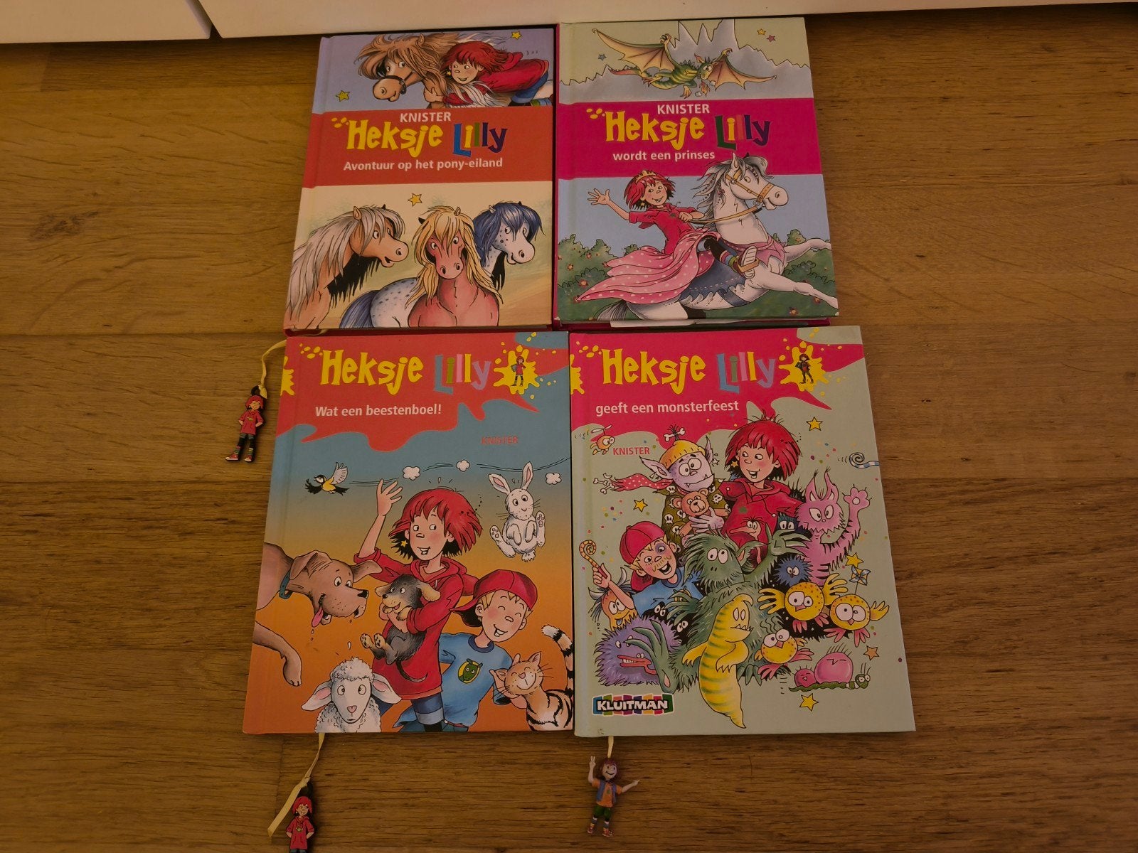 4 leesboeken van heksjes Lilly in 1 koop, Boeken, Ophalen, Gelezen