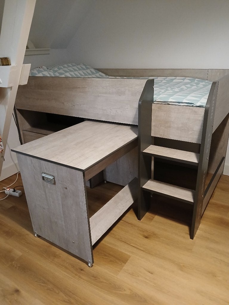 Jongens slaapkamer, Ophalen, 90 cm, Eenpersoons, Zo goed als nieuw