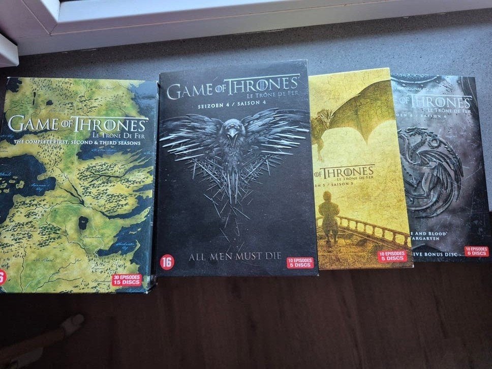 Game of Thrones Seizoen 1-6 DVD Boxset, Cd's en Dvd's, Dvd's | Tv en Series, Vanaf 16 jaar, Ophalen of Verzenden, Zo goed als nieuw