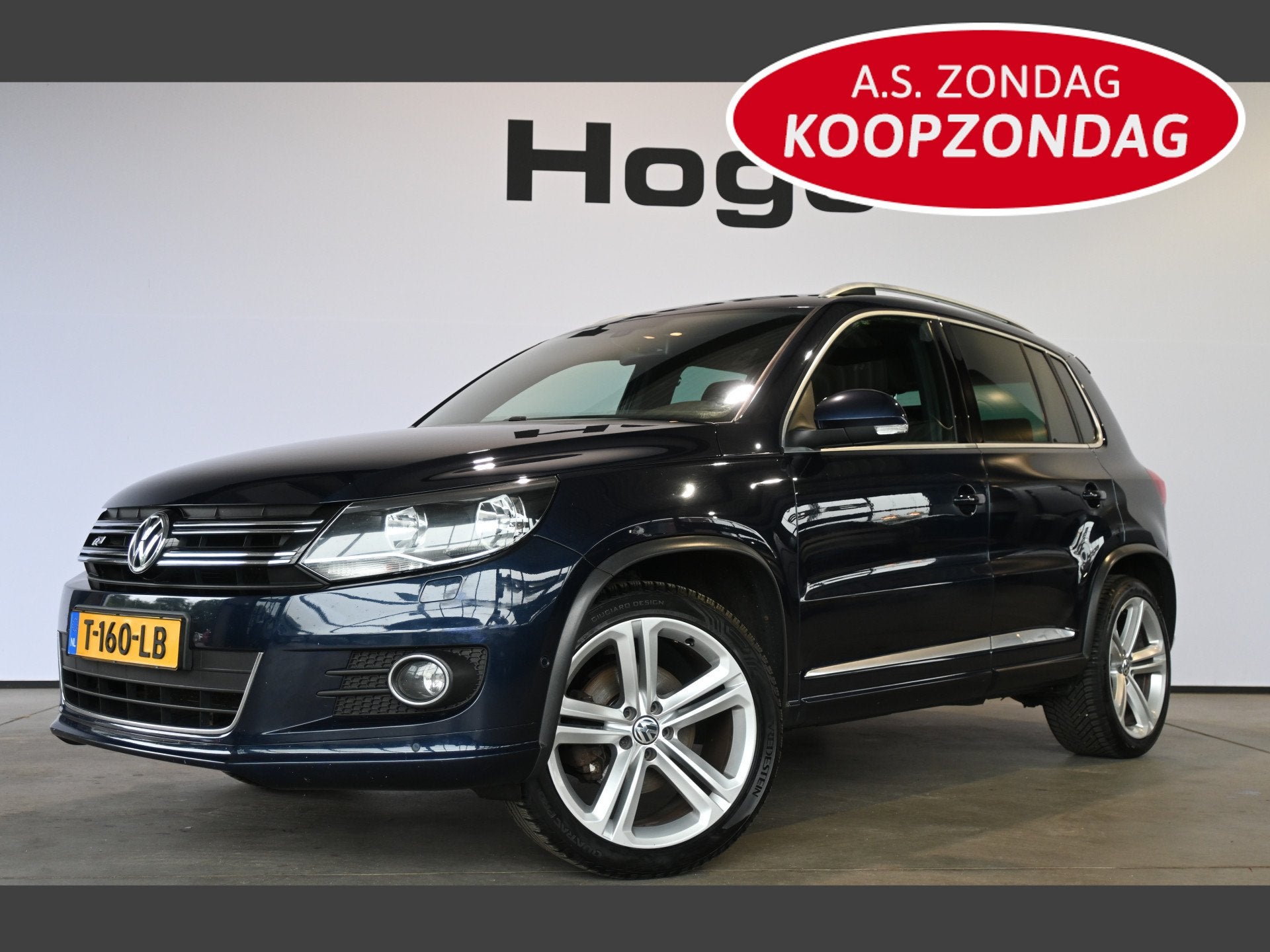 Volkswagen Tiguan 1.4 TSI Sport&Style 4Motion R-line Edition, Auto's, Euro 5, Stof, Gebruikt, 4 cilinders