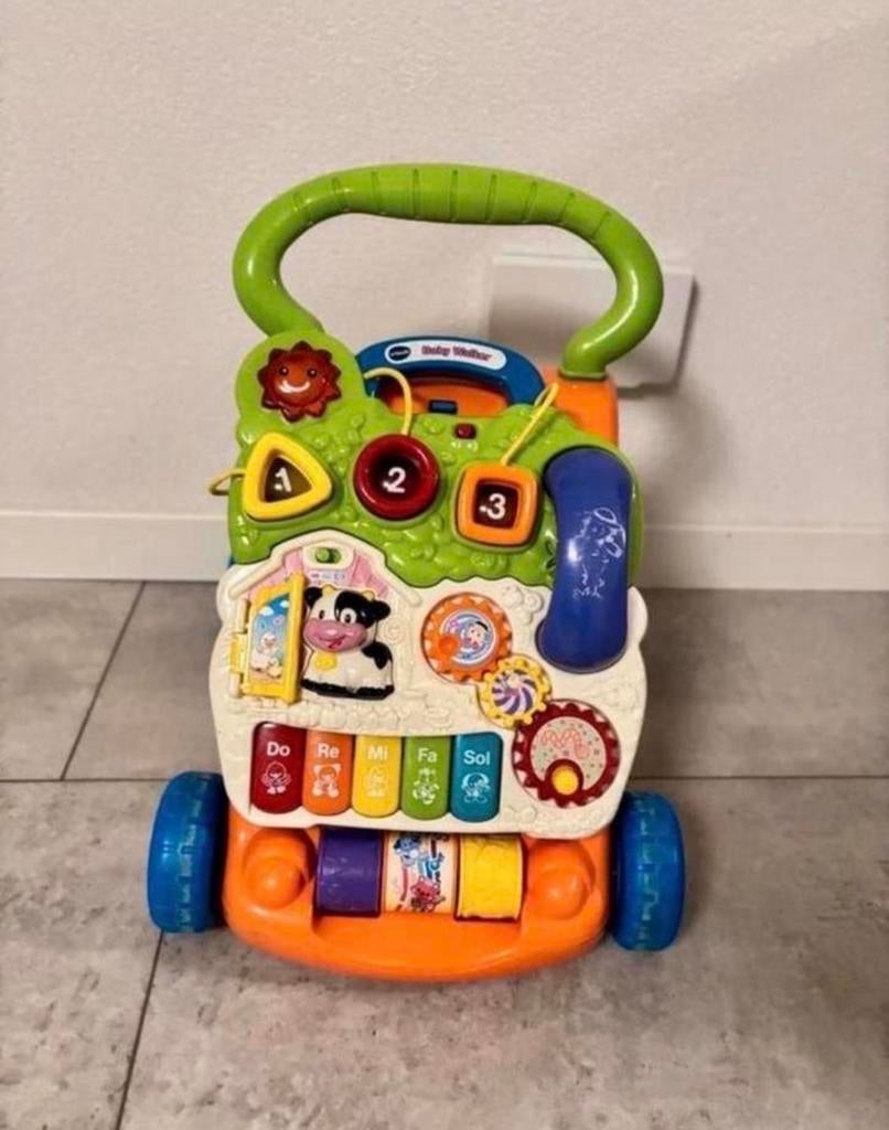 VTech Baby Walker Loopwagen - Interactief Speelplezier, Ophalen, Gebruikt, Overige typen, Met licht