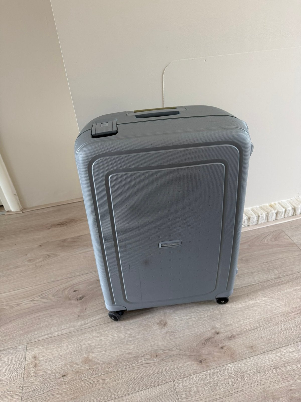 Koffer Samsonite, Ophalen, Uitschuifbare handgreep, 50 tot 60 cm, Hard kunststof