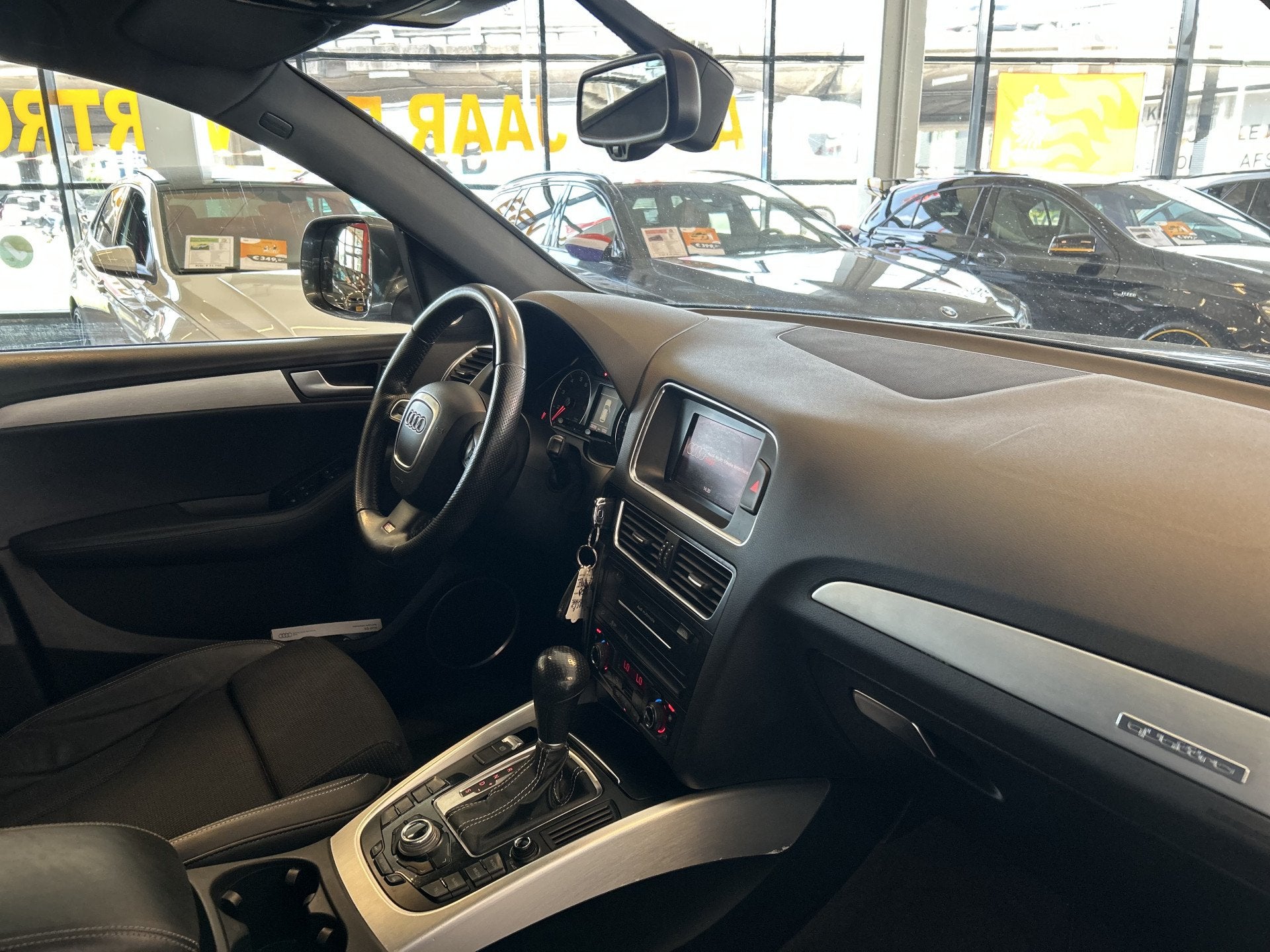Audi Q5 2.0 TFSI Quattro Pro 3X S-Line Automaat | Cruise con, Automaat, Gebruikt, Zwart, 4 cilinders