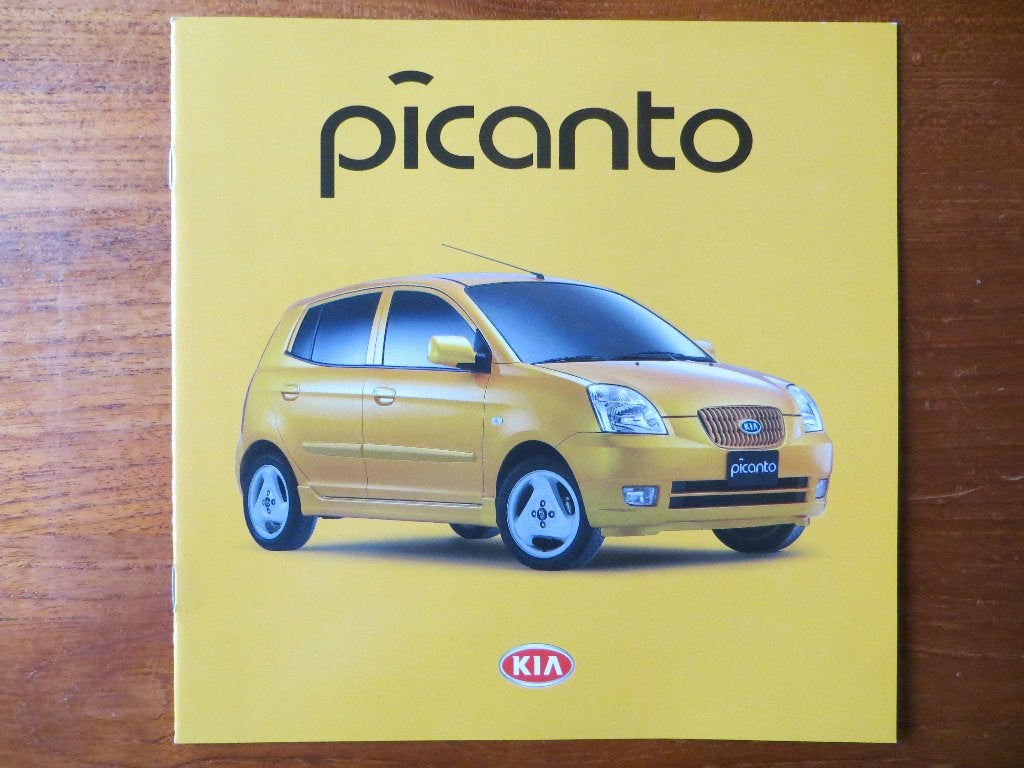 Kia Picanto met bijlage: introductieprijslijst (maart 2004), Ophalen of Verzenden, Nieuw, Overige merken
