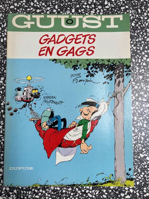 Strips Guust, Ophalen of Verzenden, Zo goed als nieuw, Beeldje of Figuurtje