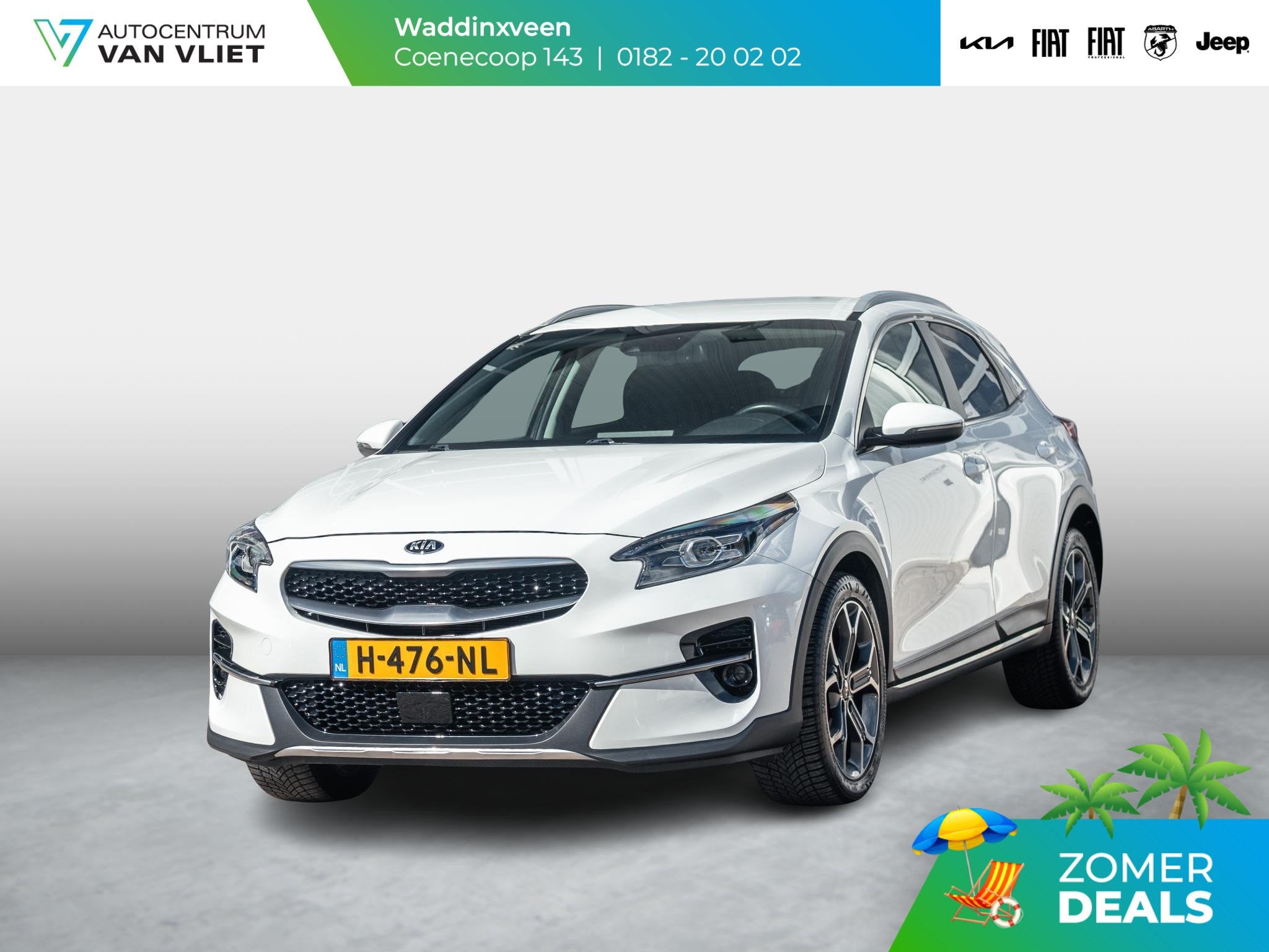 Kia XCeed 1.4 T-GDi DynamicPlusLine Clima | Cruise | Camera, Auto's, Kia, Voorwielaandrijving, Euro 6, 4 cilinders, Leder en Stof