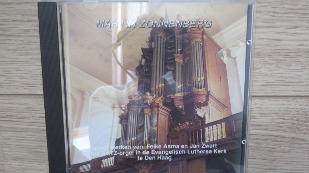 Cd orgel: Martin Zonnenberg speelt Feike Asma en Jan Zwart, Ophalen of Verzenden, Zo goed als nieuw, Gospel