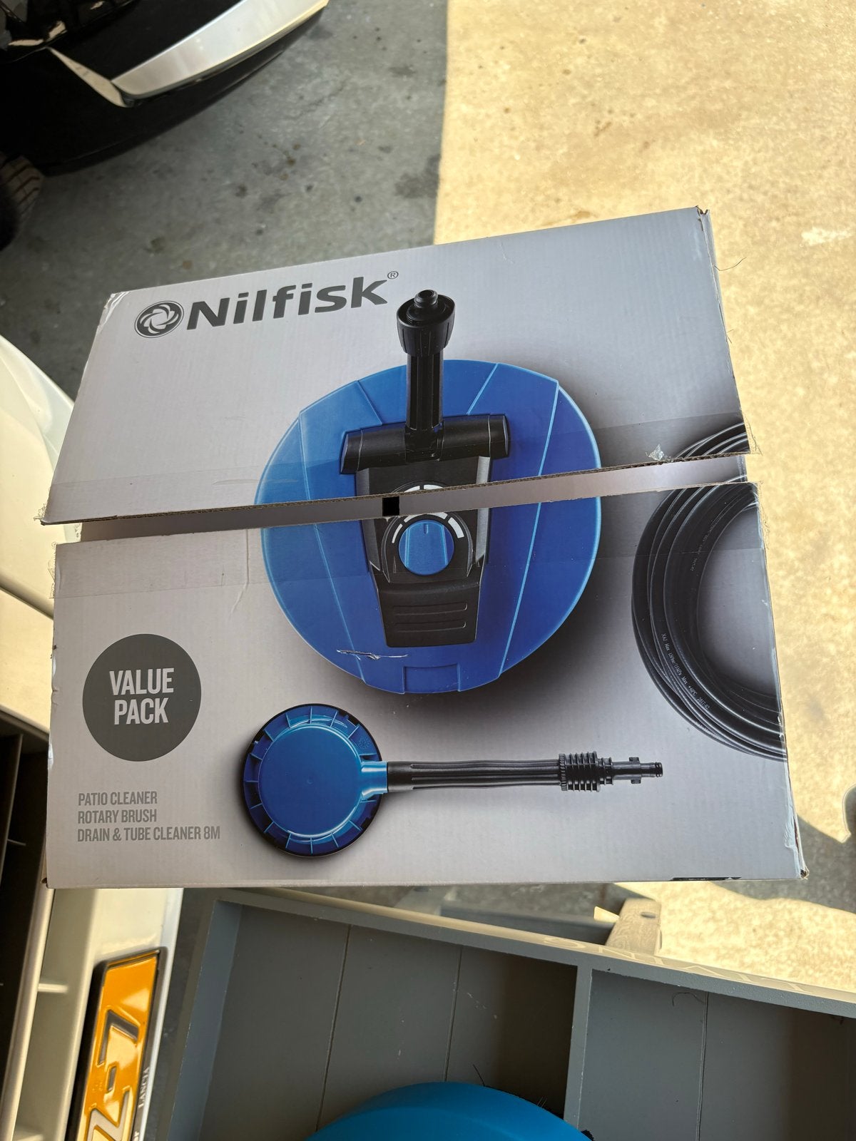 Nilfisk roterende borstel/terrasteiniger, Ophalen of Verzenden, Nieuw, Overige typen