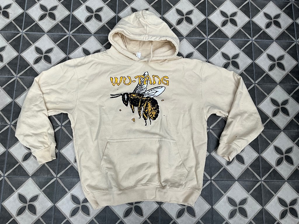 "Killa Bee" Trui met capuchon beige van Wu-Tang Clan Maat L, Nieuw, Ophalen of Verzenden, "Killa Bee" Trui met capuchon beige van Wu-Tang Clan Maat L
