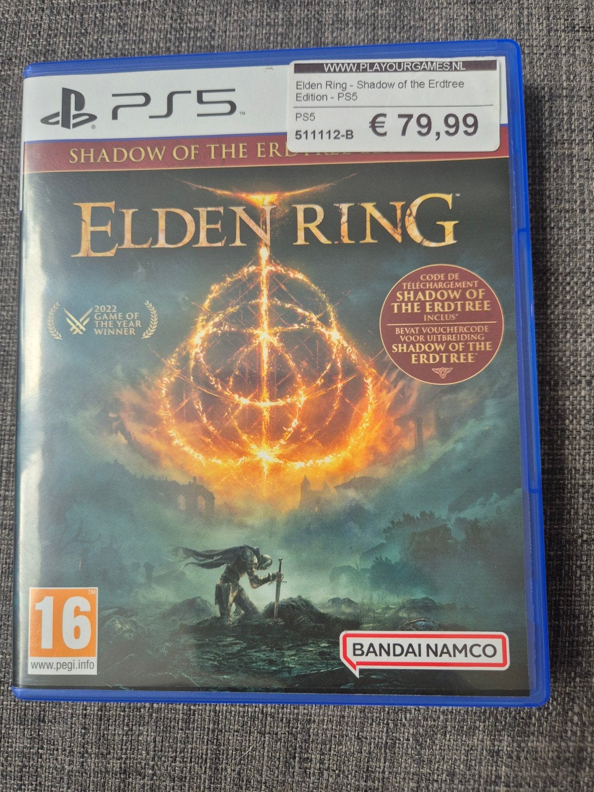 Elden Ring: Shadow of the Erdtree Edition (PS5), Avontuur en Actie, Online, Ophalen of Verzenden, Zo goed als nieuw