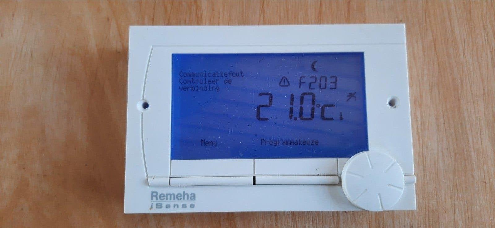 Remeha Isense thermostaat, Ophalen of Verzenden, Gebruikt