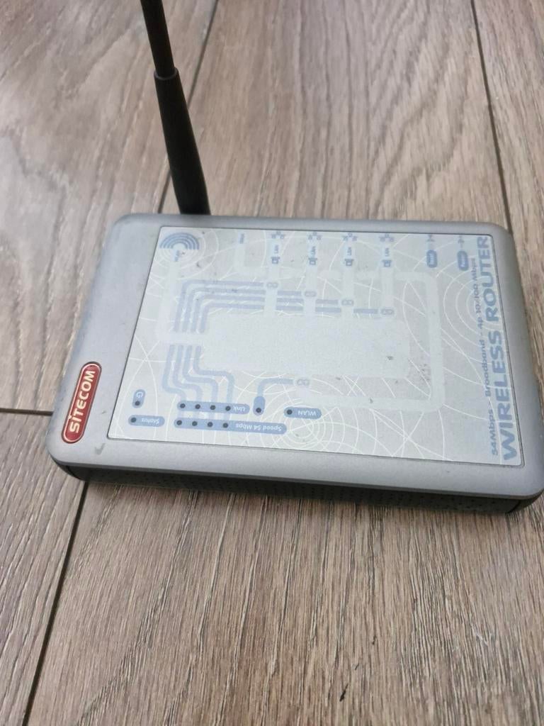 Sitecom Wireless Router 54Mbps, Computers en Software, Routers en Modems, Ophalen of Verzenden