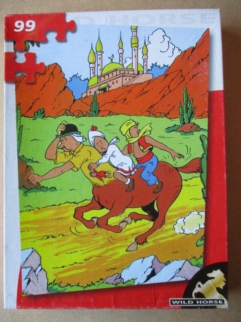 adv10284 suske en wiske puzzel 4, Ophalen, Suske en Wiske, Gebruikt, Boek of Spel