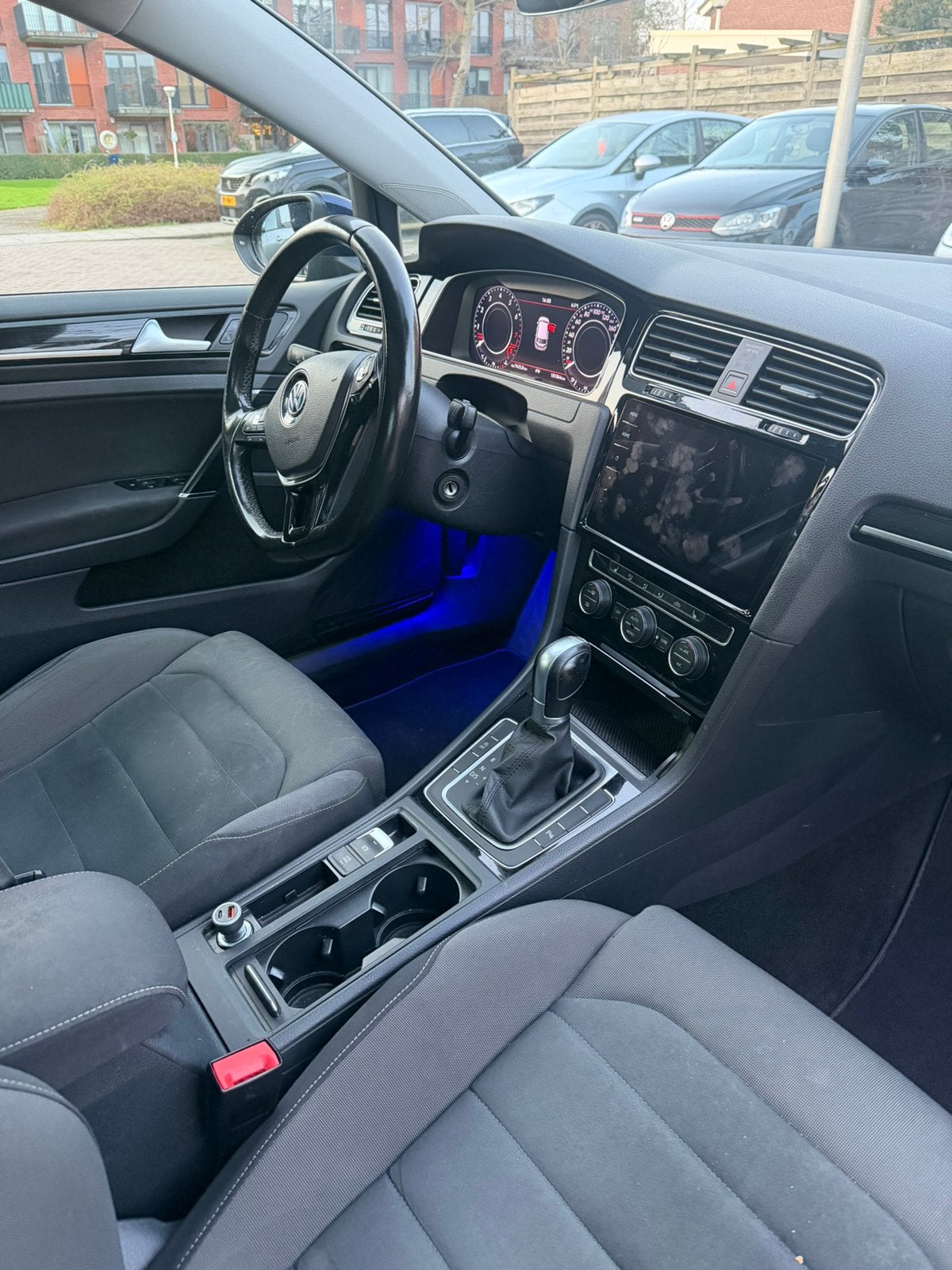 Volkswagen Golf 1.4 TSI 110KW 5D DSG 2017 Blauw, Auto's, 4 cilinders, Blauw, 1202 kg, 1395 cc