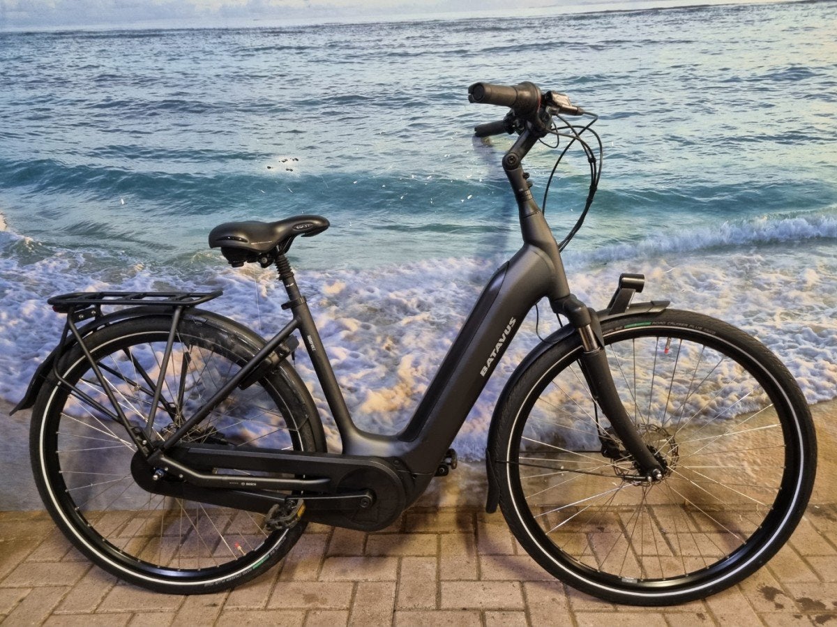 Batavus Finez E-go Power Dames Zwart 48cm, Fietsen en Brommers, Elektrische fietsen, Ophalen, -, -, Batavus