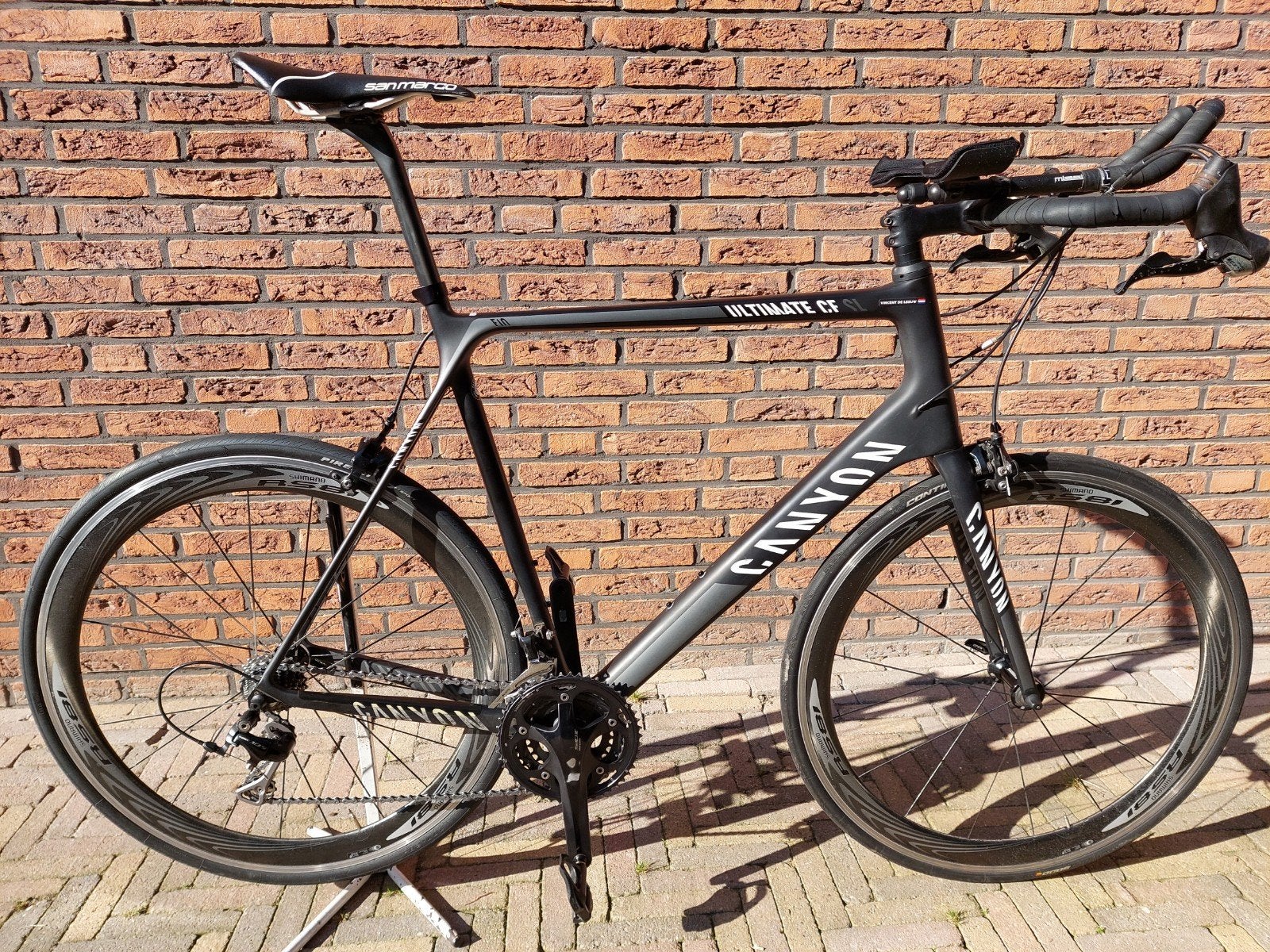 Canyon Ultimate CF SL maat 3XL, 28 inch, Gebruikt, Velgrem, 61 tot 65 cm