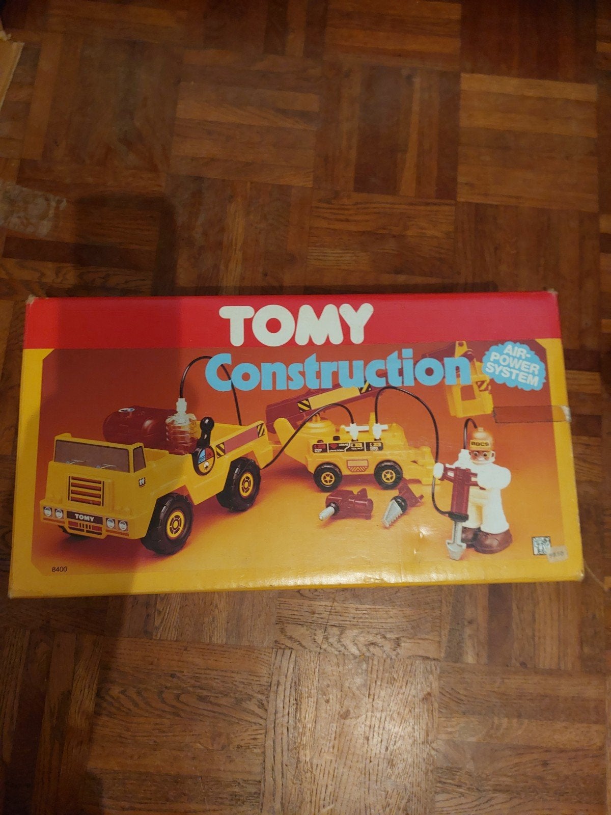 Tomy Construction 8400 Air Power System - Vintage Speelgoed, Ophalen, Gebruikt