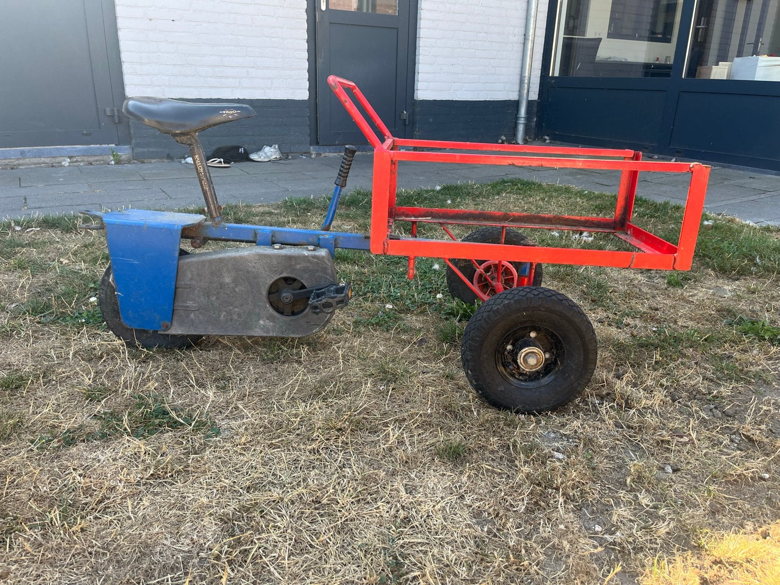 Mamoet bakfiets - Opknapper, Kinderen en Baby's, Speelgoed | Buiten | Skelters, Ophalen, Gebruikt, Overige merken