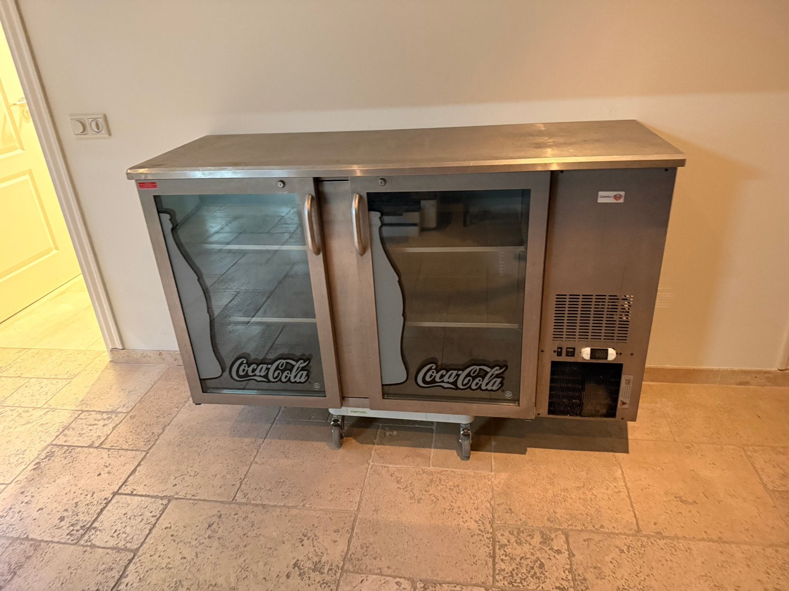 Gamko koeler coca cola koelkast, Ophalen, Minder dan 85 cm, 200 liter of meer, 60 cm of meer