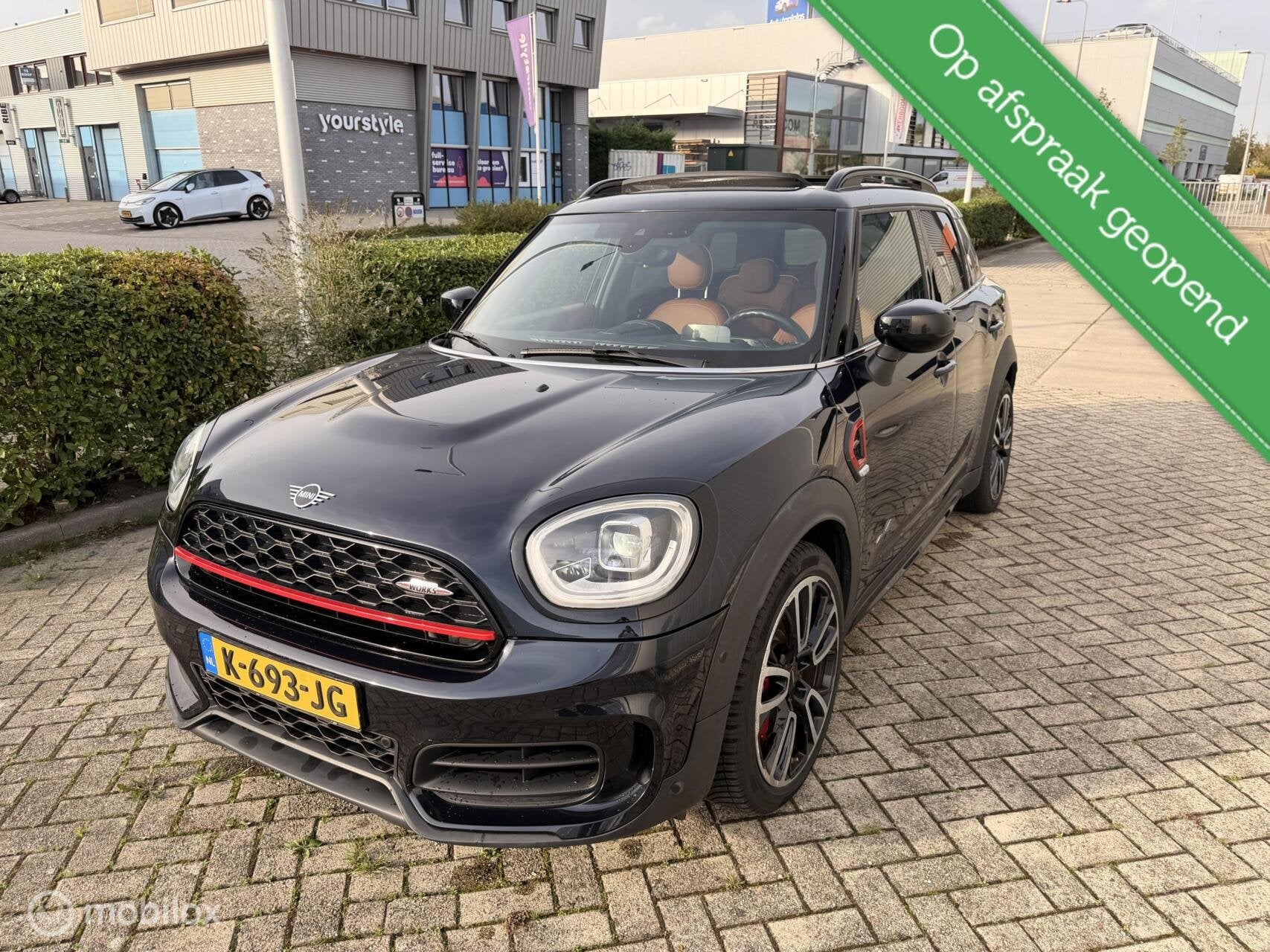 Mini Countryman 2.0 JWC ALL4, Auto's, 1998 cc, Gebruikt, Euro 6, Blauw