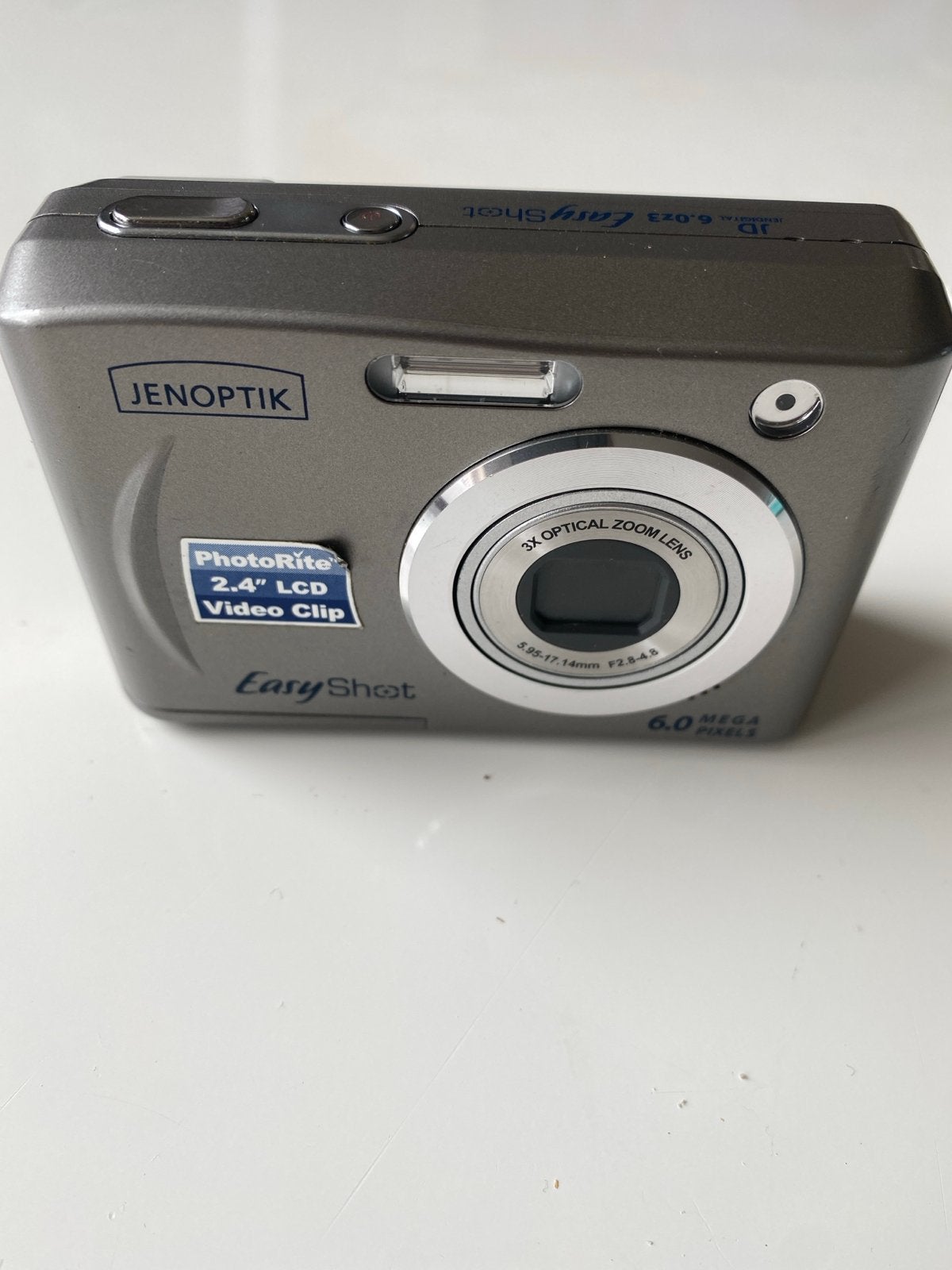 Jenoptik JD 6.0z3 EasyShot Compactcamera - 6.0 MP, Ingebouwde flitser, Gebruikt, Ophalen of Verzenden, Compactcamera
