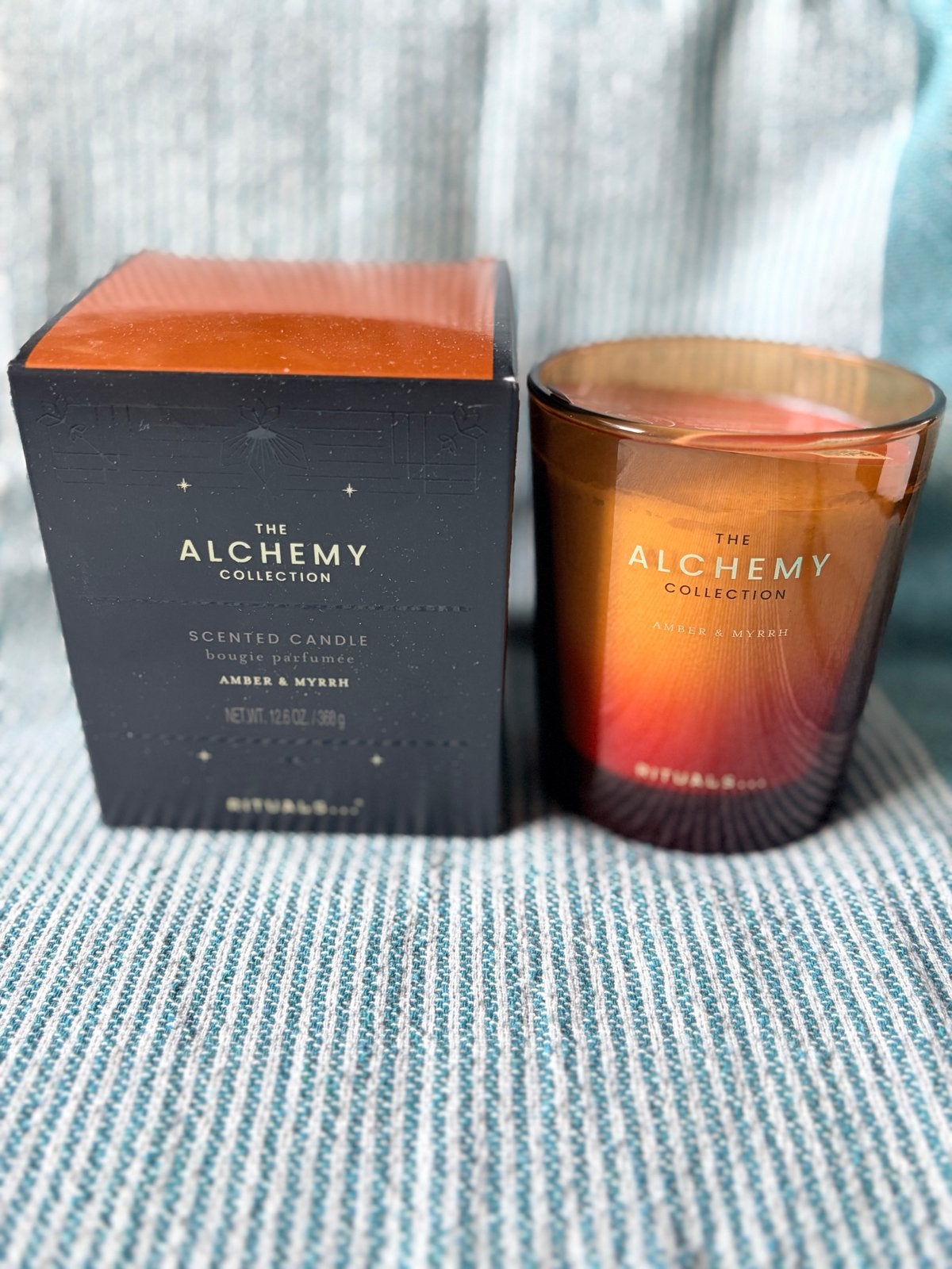 Rituals The Alchemy Collection Amber & Myrrh Geurkaars, Oranje, Ophalen of Verzenden, Rituals, Kaars