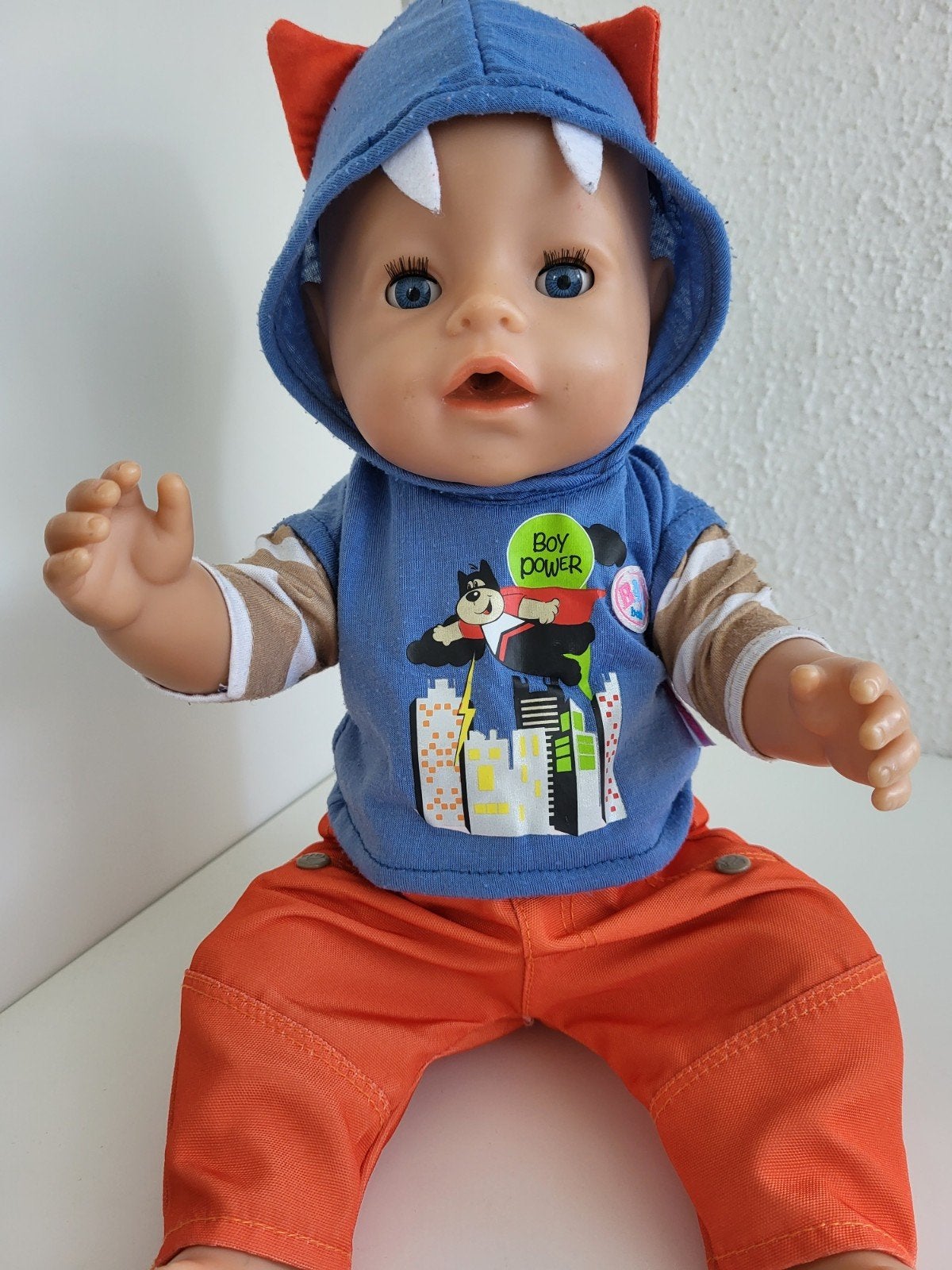 Baby Born kleertjes 2 delig pakje Babyborn.Excl.poppen

Excl, Ophalen of Verzenden, Zo goed als nieuw, Babypop