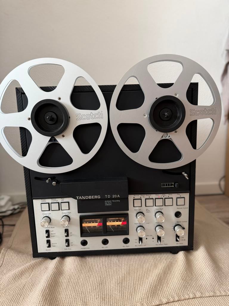 TANDBERG TD20 A € 750,-., Ophalen of Verzenden, Bandrecorder, Met banden