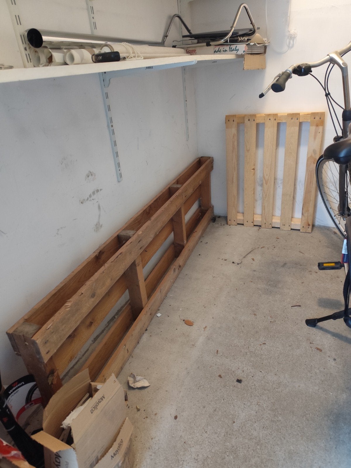 Palleten - 80x60 en 50x180 cm, Ophalen, Gebruikt