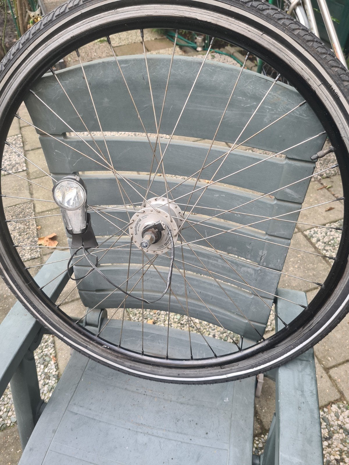 GOEDE FIETS 28 INCH VOORWIL MET VOORLAMP, Fietsen en Brommers, Ophalen, Sparta