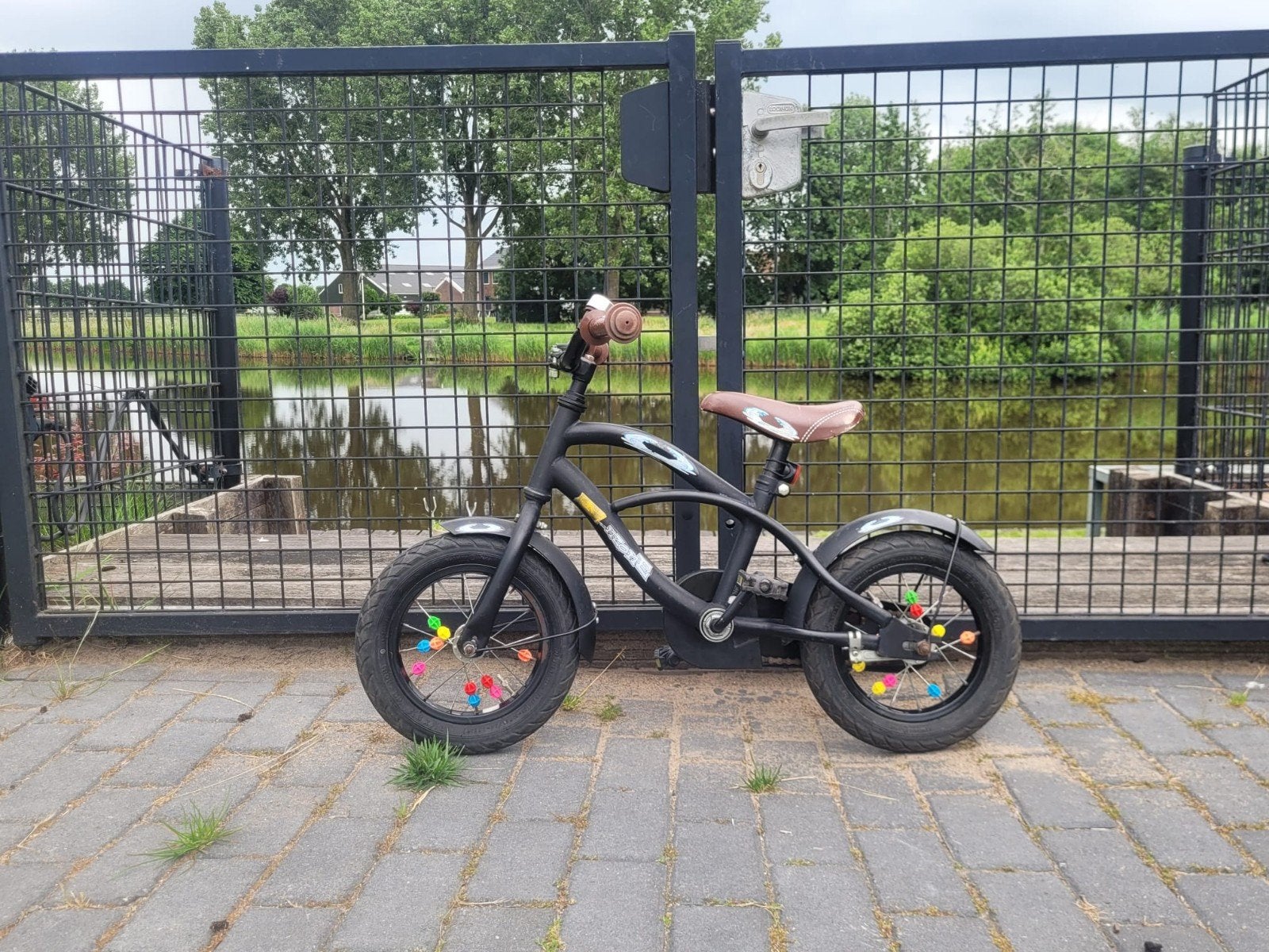12 inch jongensfiets!, Fietsen en Brommers, Ophalen, Terugtraprem, Minder dan 16 inch