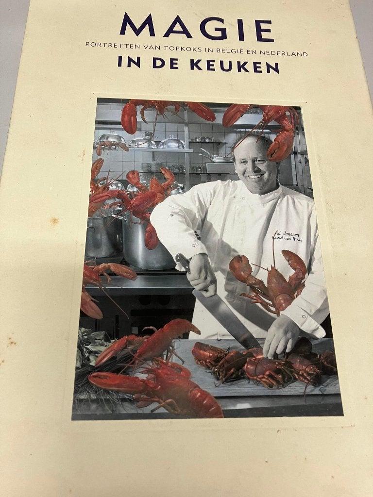 Magie in de keuken Gesigneerd Ad Janssen, Boeken, Ophalen of Verzenden, Gelezen, Overige gebieden