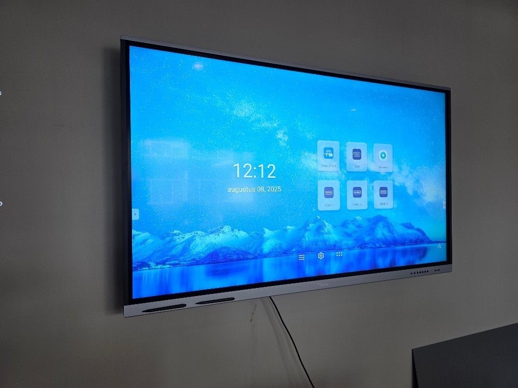 Optoma 5751RK 75 inch interactief touch display, Ophalen, IPS, Ultra HD (4K), Touchscreen