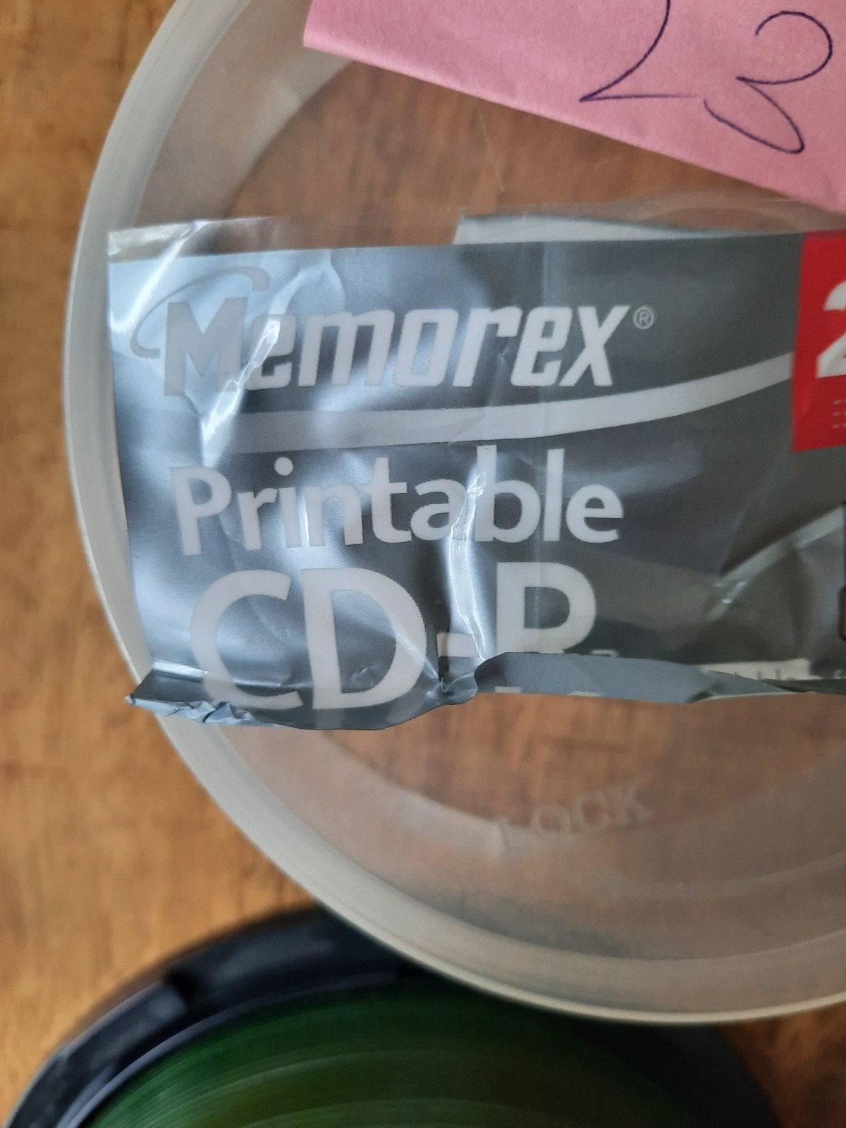 Memorex Printable CD-R - 23 stuks op spindel, Computers en Software, Op spindel, Cd, Nieuw, Ophalen of Verzenden