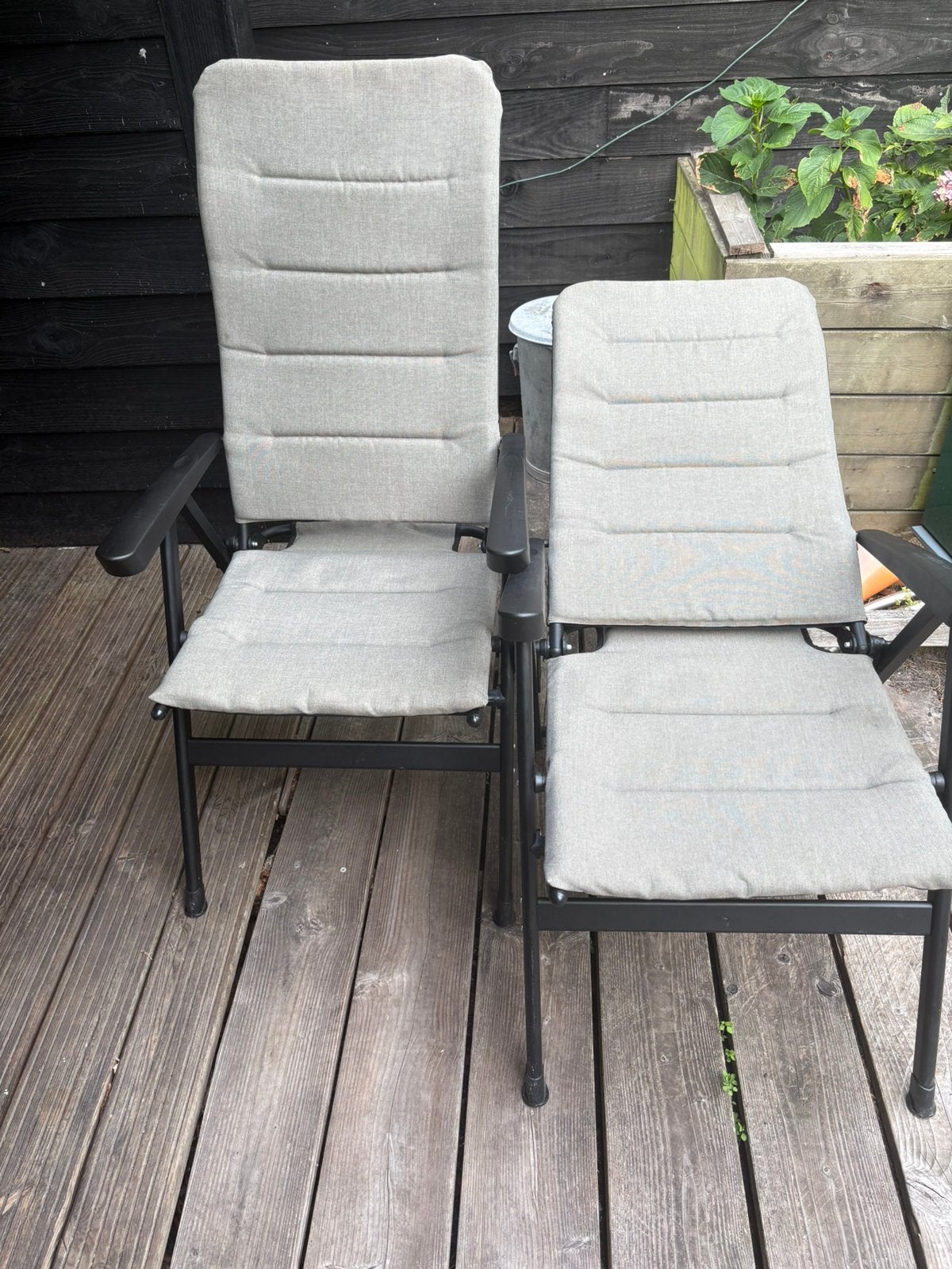 ANWB 7 standen camping stoel, Ophalen, Zo goed als nieuw, Campingstoel