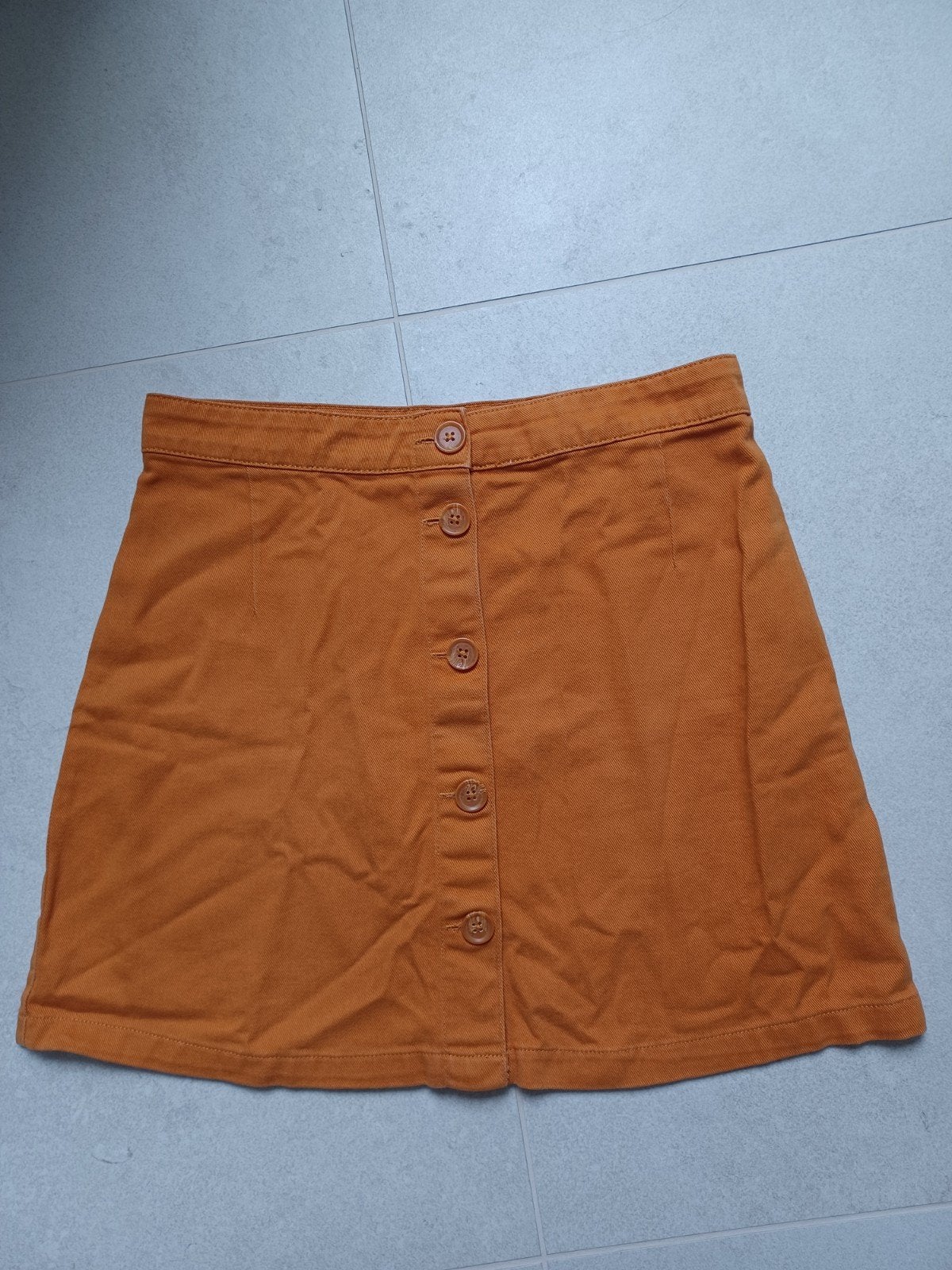 oker geel rokje ong mt 36/ 38, Monkl, Geel, Ophalen of Verzenden, Zo goed als nieuw