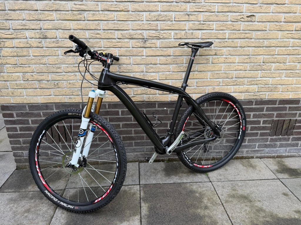 Carbon mountainbike - 29 - XT - Tubeless - Carbon parts, Gebruikt, Hardtail, Heren, Schijfrem
