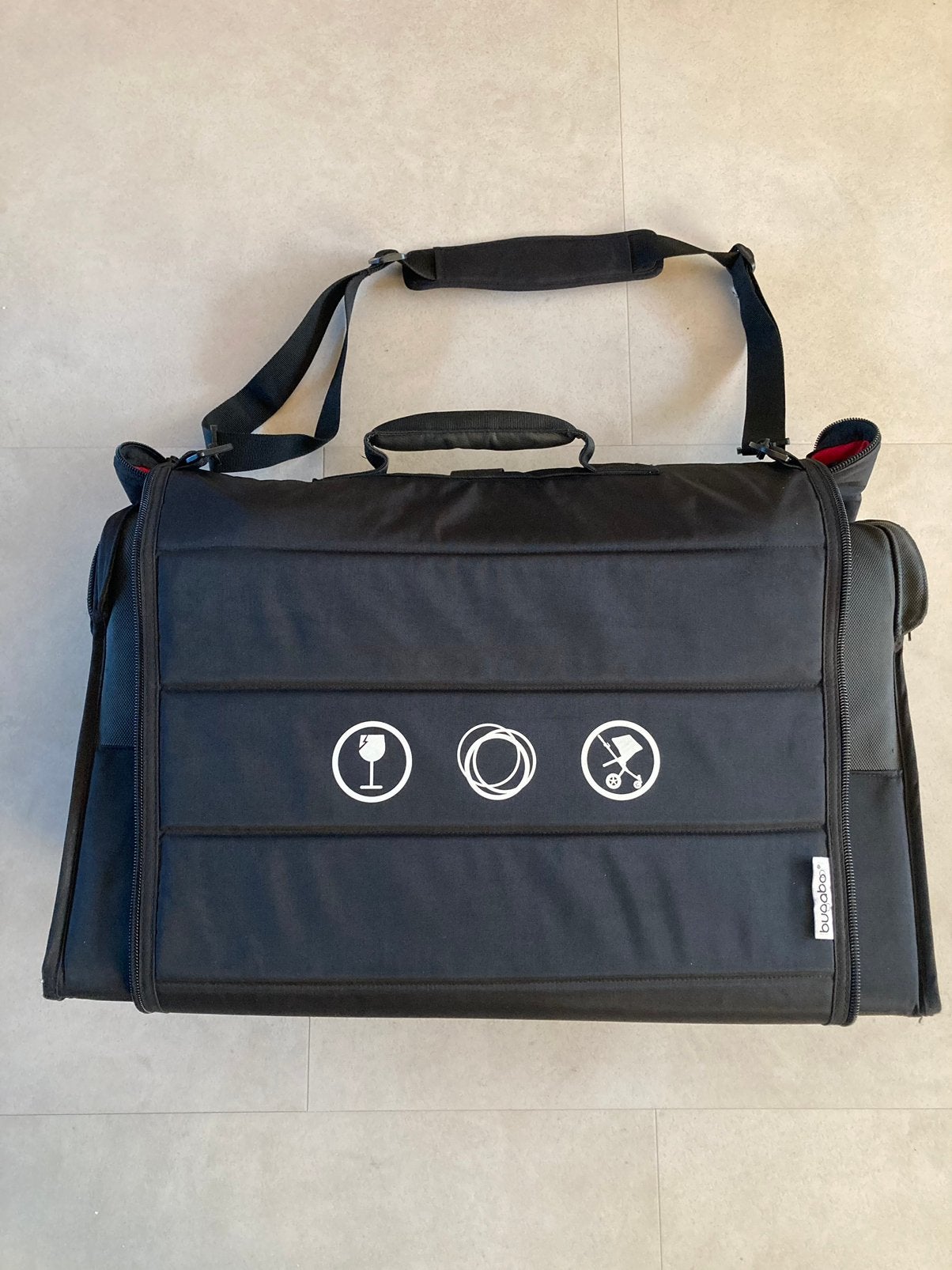 Bugaboo reistas buffalo, cameleon3 en donkey, Wieltjes, 30 cm of meer, Gebruikt, Zwart