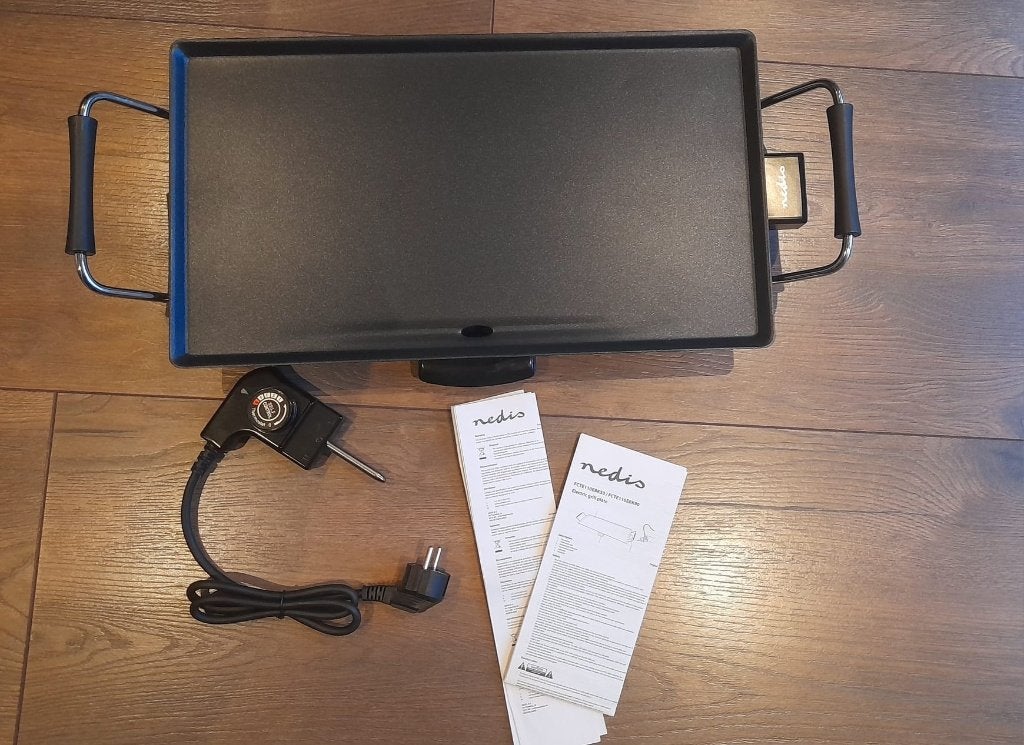 Elektrische grillplaat, Ophalen, Zo goed als nieuw, Tafelgrill
