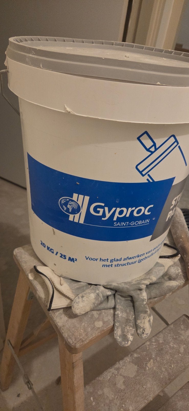 Nieuwe ongeopende Gyproc Stucpasta 20KG / 25M², Ophalen of Verzenden, Nieuw, Overige typen