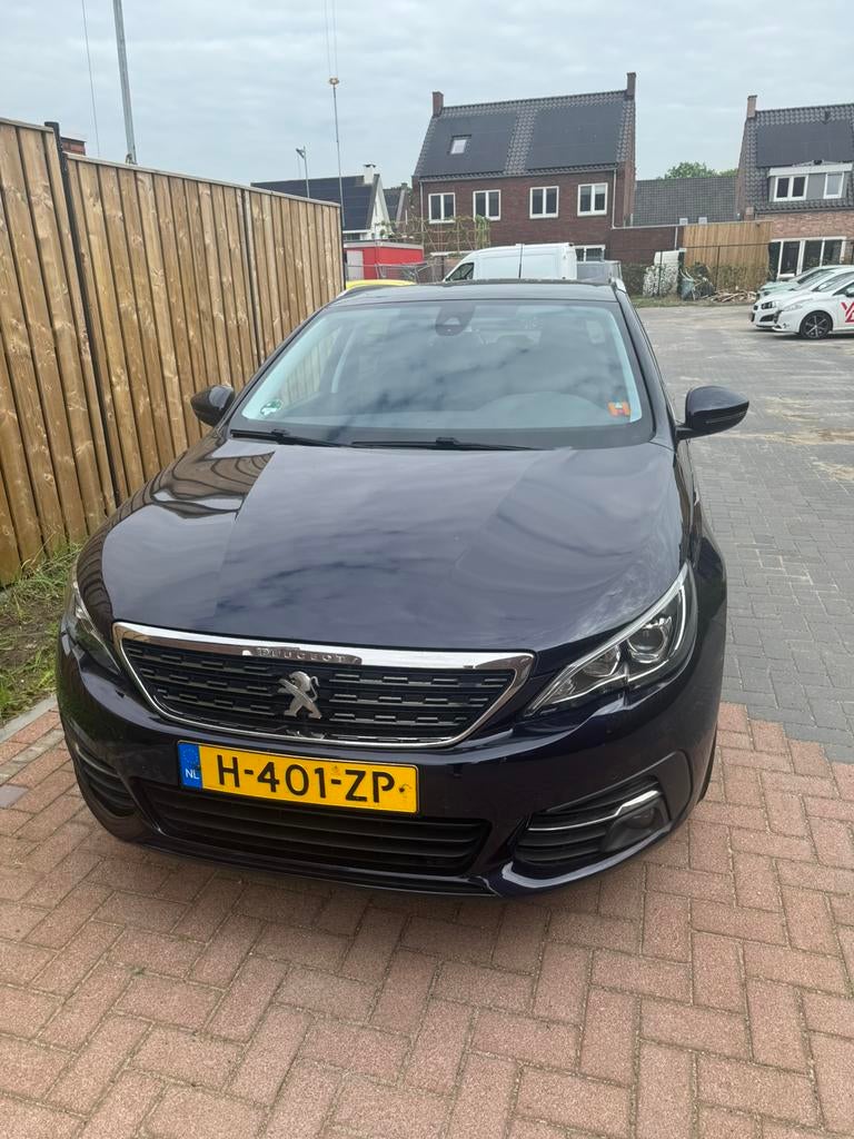 Peugeot 308 1.2 Puretech 2020 Blauw - NAP - nieuw apk, Voorwielaandrijving, Stof, Euro 6, 1199 cc