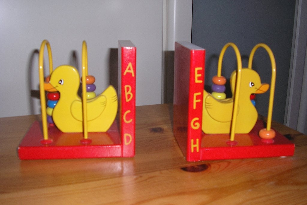Boekensteunen, Huis en Inrichting, Woonaccessoires | Wandplanken en Boekenplanken, Ophalen, Gebruikt