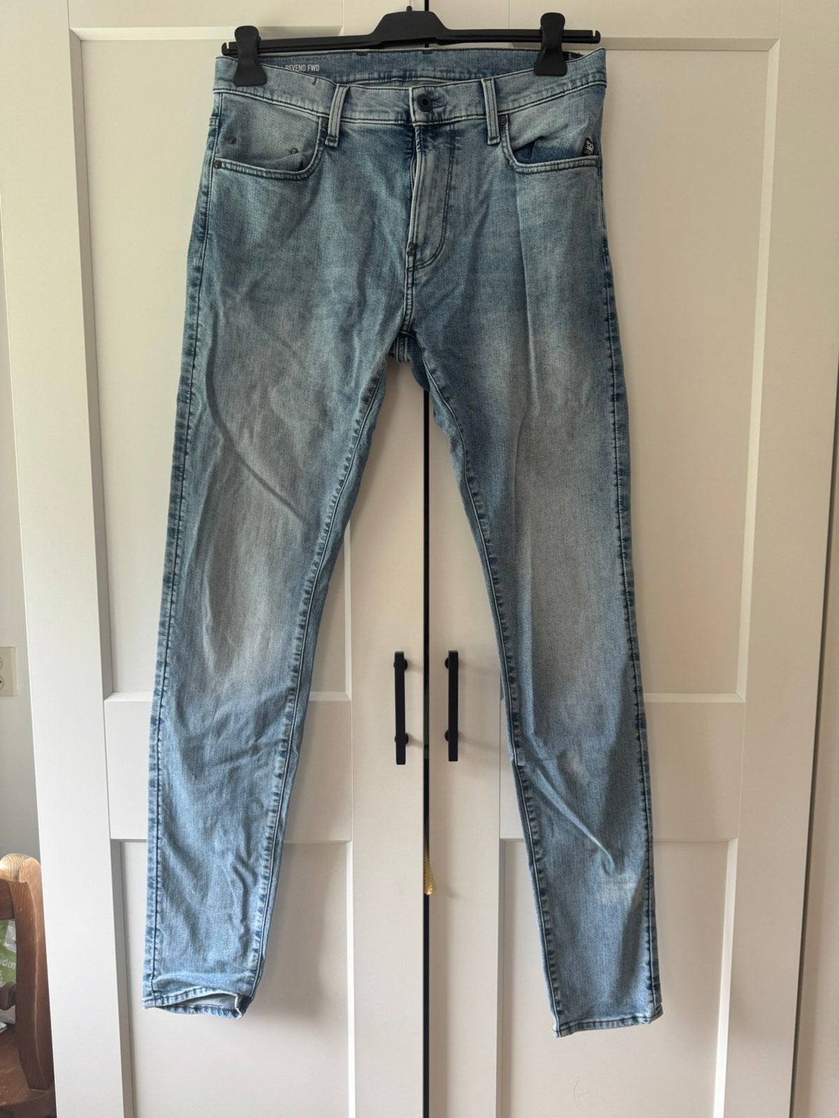 Heren skinny jeans, G-star w34 L36, Kleding | Heren, Spijkerbroeken en Jeans, Ophalen of Verzenden, Zo goed als nieuw, Blauw, W33 - W34 (confectie 48/50)