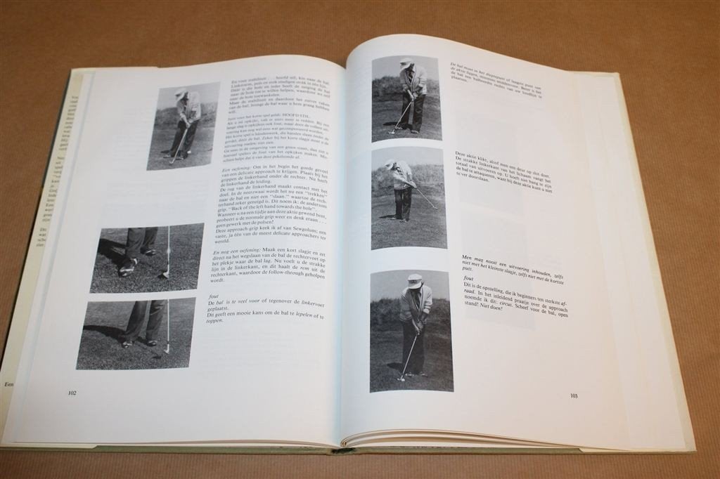 Leer Golf met Gerard de Wit — Lesboek en Techniek, Boeken, Ophalen of Verzenden, Gelezen, Watersport en Hengelsport